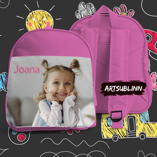 Pink School Backpack
