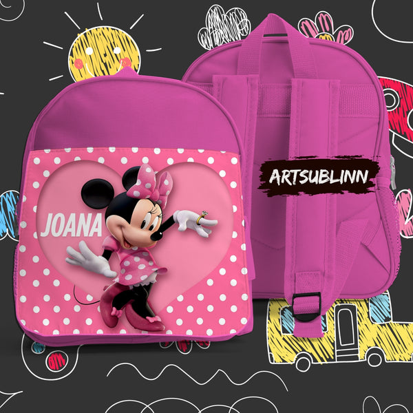 Pink School Backpack