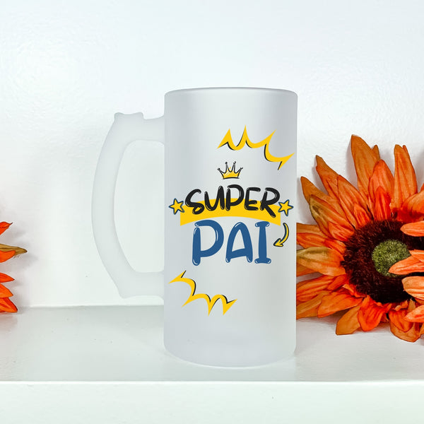 Super Dad Beer Mug