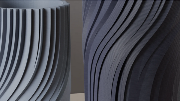 Twisted Vase – Elegant Spiral Design