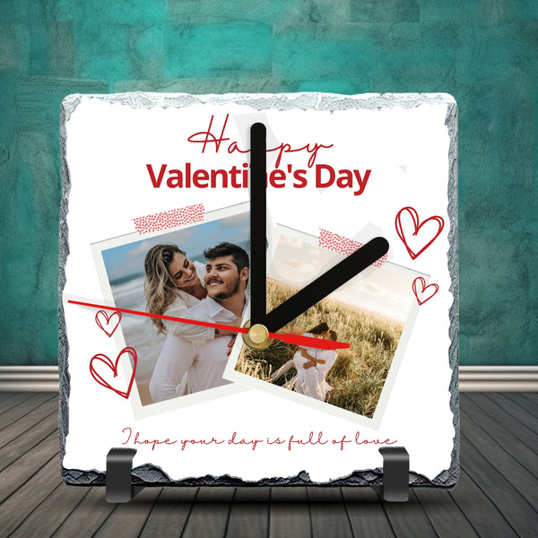 Slate Clock – Valentine’s Day